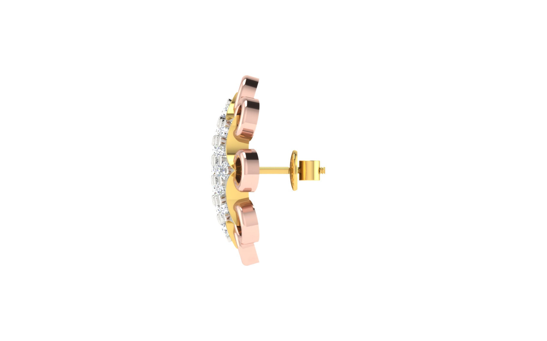 Nidal Jewels | Rosegold Garden Earrings